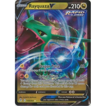 Rayquaza V - 110/203 - Ultra Rare